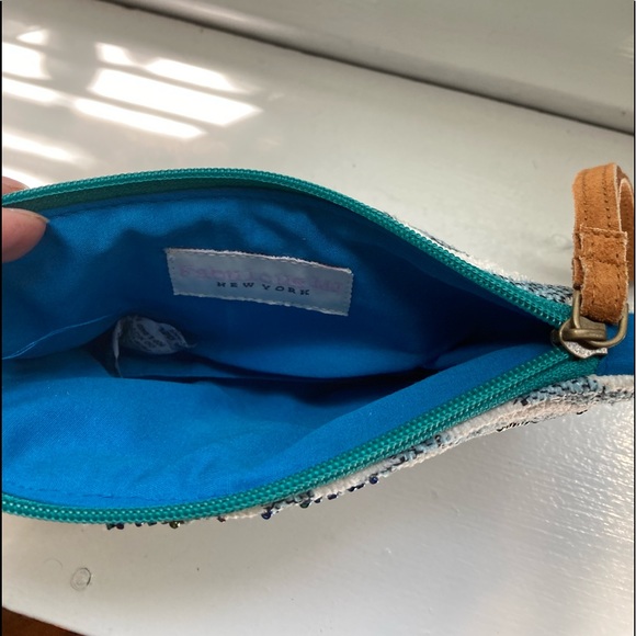 Beaded boho wristlet, never used - Picture 3 of 3